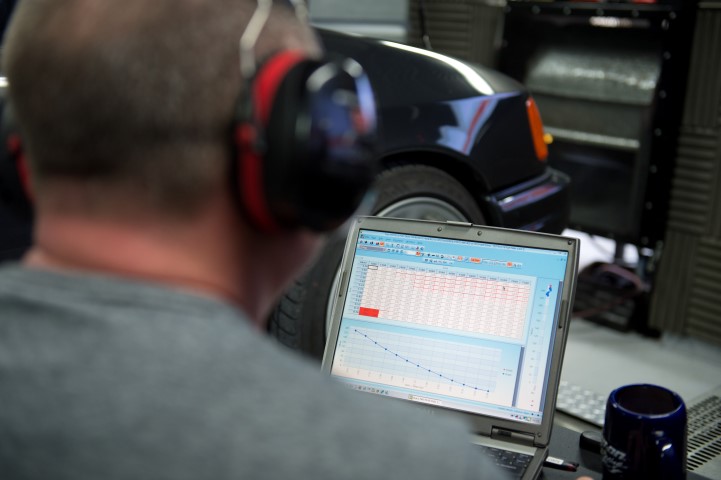 ECU Calibration on the dyno in blackpool